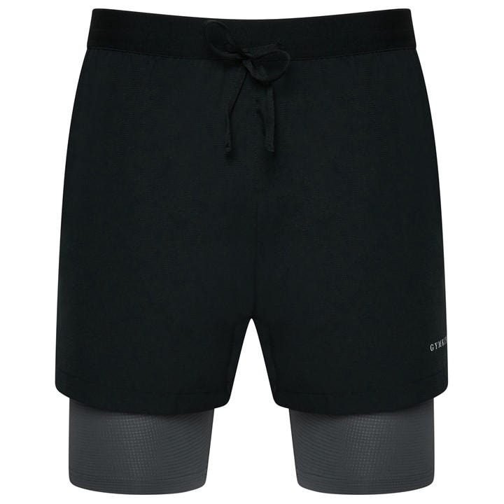 Gym King Men's Black Performance Gym Shorts in Size 2XL, Sports Direct