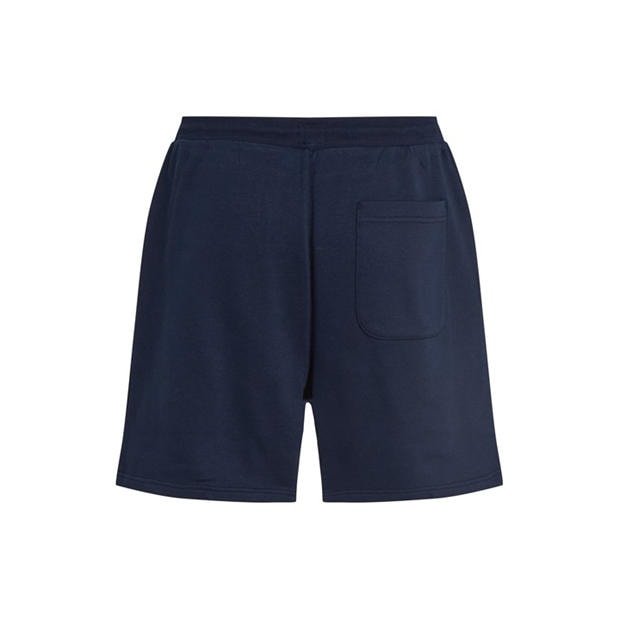 Dark Night Navy - Tommy Jeans - Men's Fleece Jogger Shorts