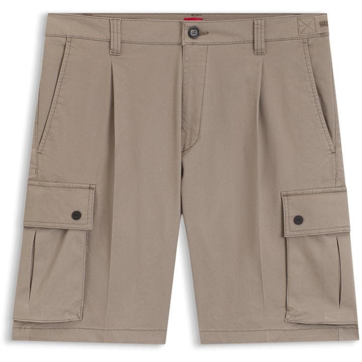 Hugo Men's Brown Cargo Shorts in Size L, Sports Direct