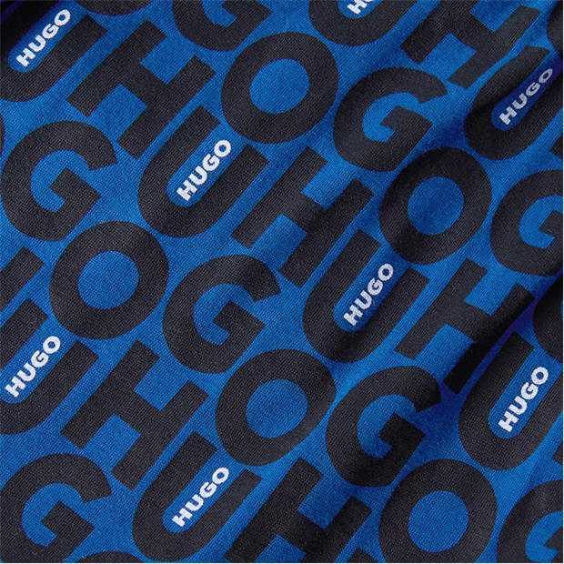 Dark Blue 462 - Hugo - Men's Fleece Jogger Shorts