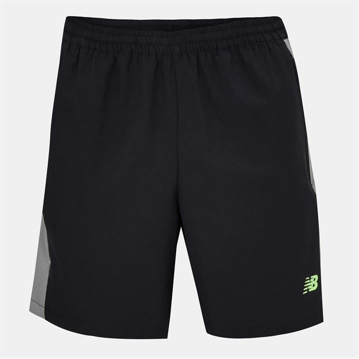 New Balance Men' Black Active Woven Gym Shorts in Size S, Sports Direct