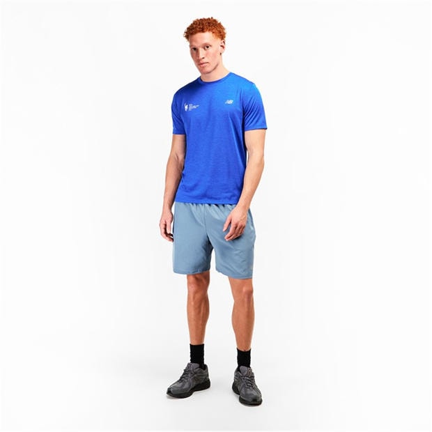 Синьо - New Balance - Men's Performance Gym Shorts