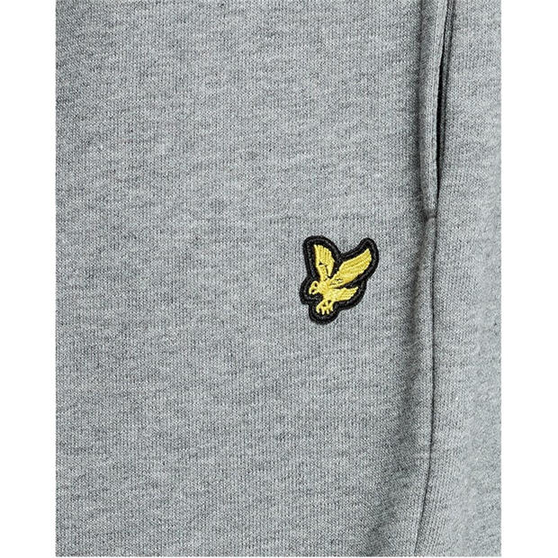 Grey Marl - Lyle and Scott - Lyle & Scott Mens Cotton Sweatshort