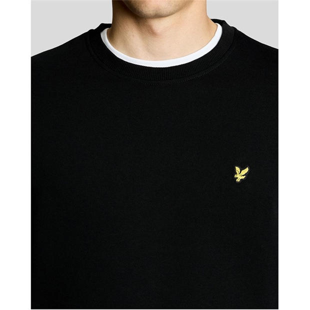 Jet Black - Lyle and Scott - Lyle & Scott Mens Cotton Sweatshort