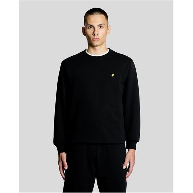 Jet Black - Lyle and Scott - Lyle & Scott Mens Cotton Sweatshort