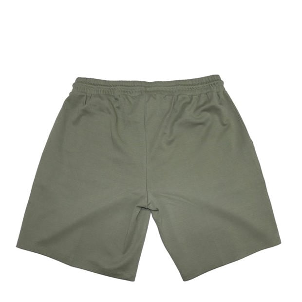  Military Green - Aquascutum - Men's Fleece Jogger Shorts