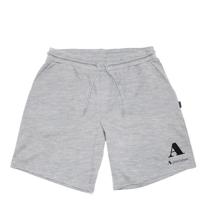 Aquascutum Men's Grey Fleece Jogger Shorts in Size XL, Sports Direct