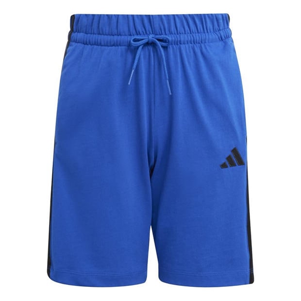 team royal bl - adidas - Essentials 3 Stripe Jersey Short Juniors