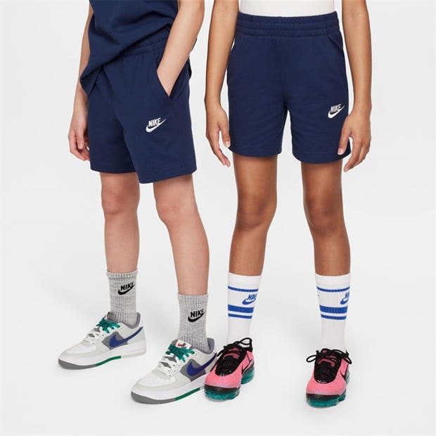 Midnight Navy - Nike - Sportswear Jersey Shorts Junior Boys