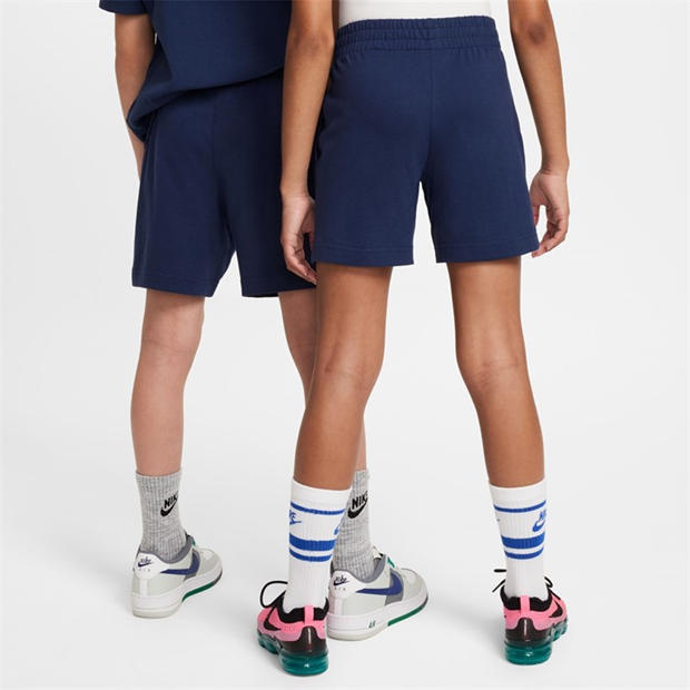 Midnight Navy - Nike - Sportswear Jersey Shorts Junior Boys