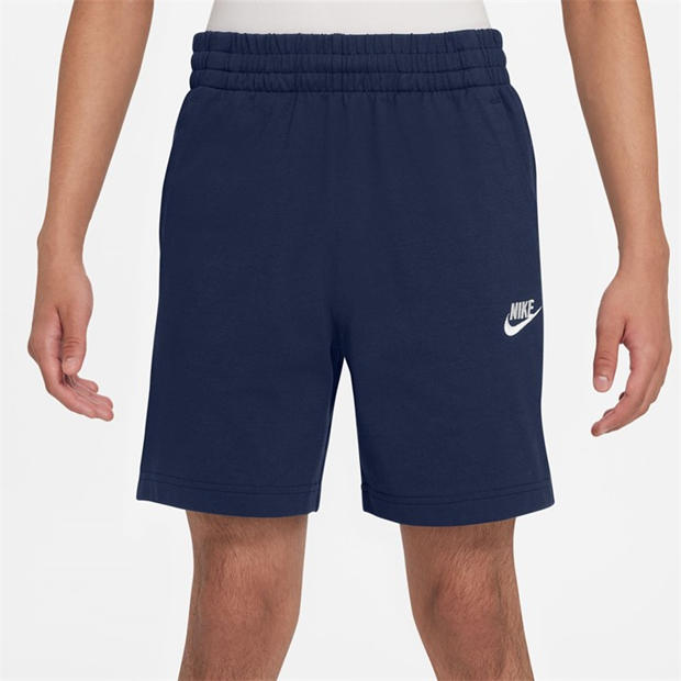 Midnight Navy - Nike - Sportswear Jersey Shorts Junior Boys