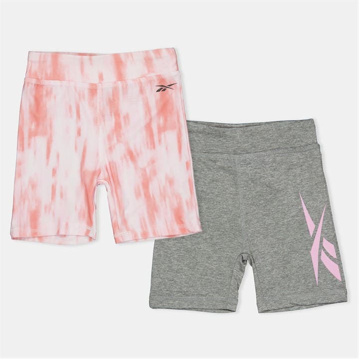 Reebok Girls Silver Kids' Jersey Jogger Shorts in Size L, Sports Direct