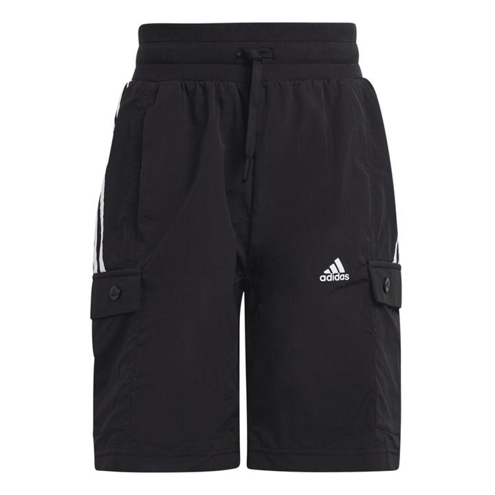 Adidas  Kids Black Jersey Jogger Shorts in Size 15 - 16 Years, Sports Direct