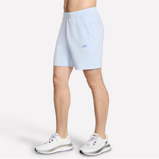 Blue/Silver - Skechers - Men's Harry Kane Skechcloud Elevate Performance Gym Shorts