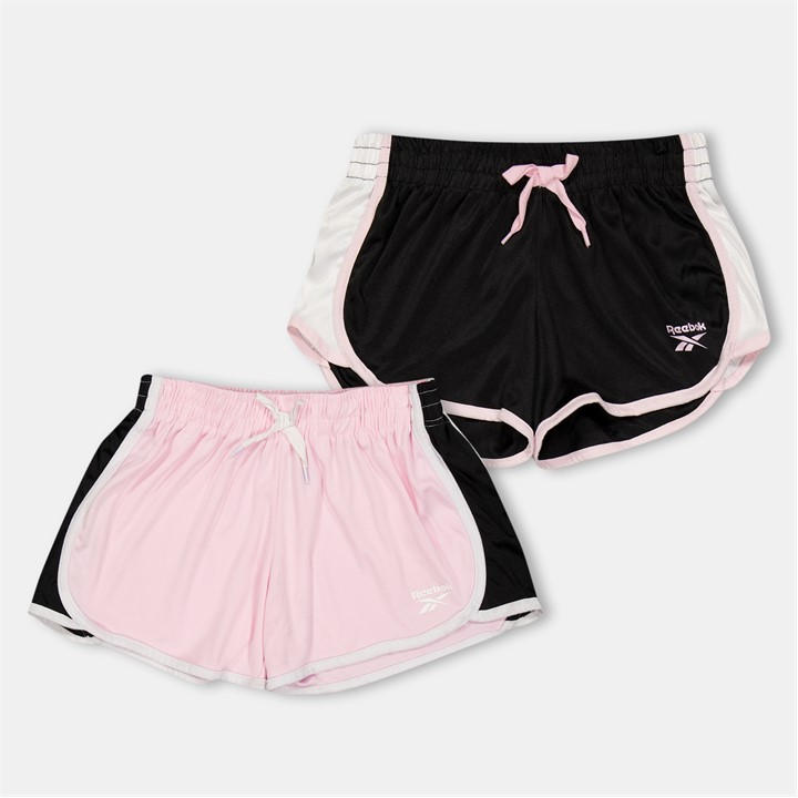 Reebok Girls Pink Jersey Jogger Shorts in Size S, Sports Direct