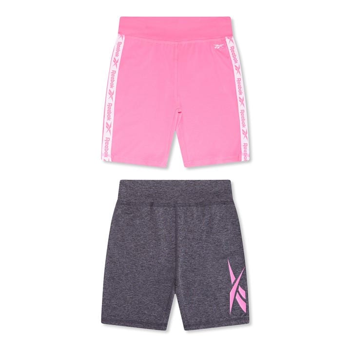 Reebok Girls Purple Kids' Jersey Shorts in Size 7 - 8 Years, Sports Direct