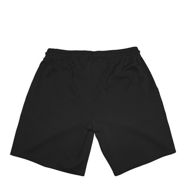   Black - Aquascutum - Men's Fleece Jogger Shorts