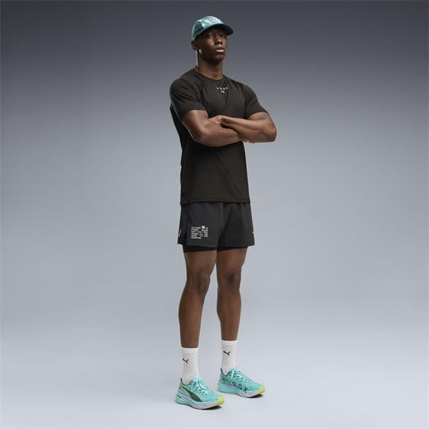 Black - Puma - Men's Hyrox 2-in-1 Performance Shorts