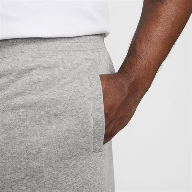 Grey/Grey - Nike - Men's Club Alum Jersey Jogger Shorts