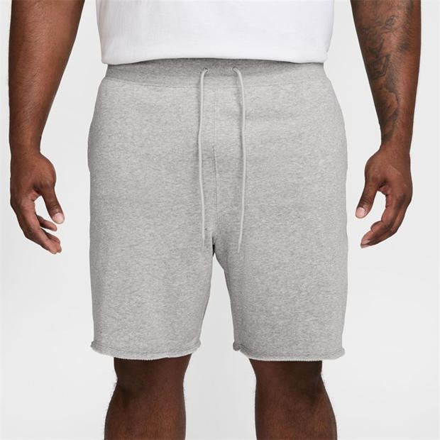 Grey/Grey - Nike - Men's Club Alum Jersey Jogger Shorts