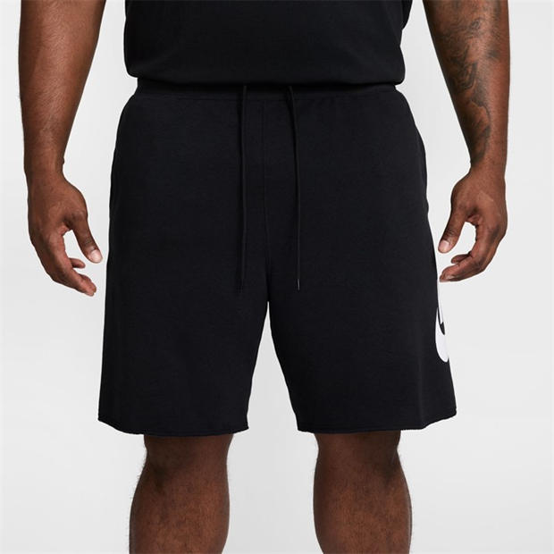 Black/White - Nike - Men's Club Alum Jersey Jogger Shorts