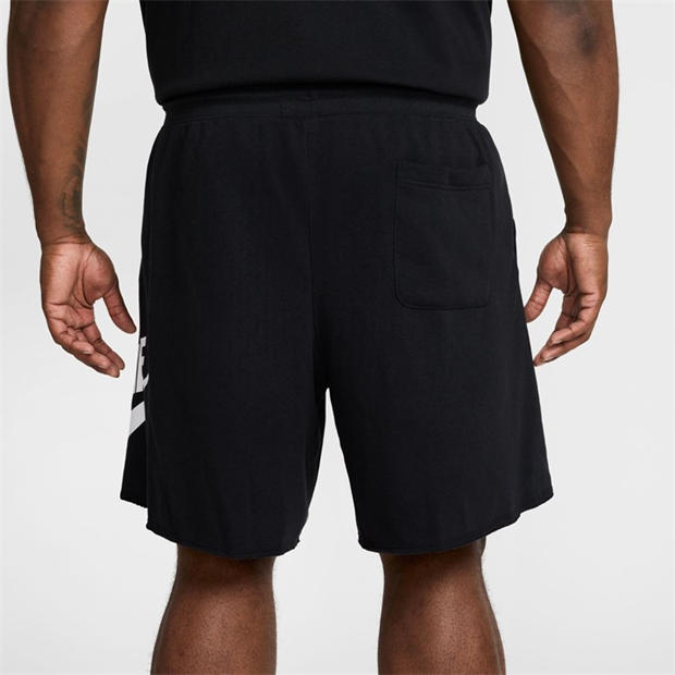 Black/White - Nike - Men's Club Alum Jersey Jogger Shorts