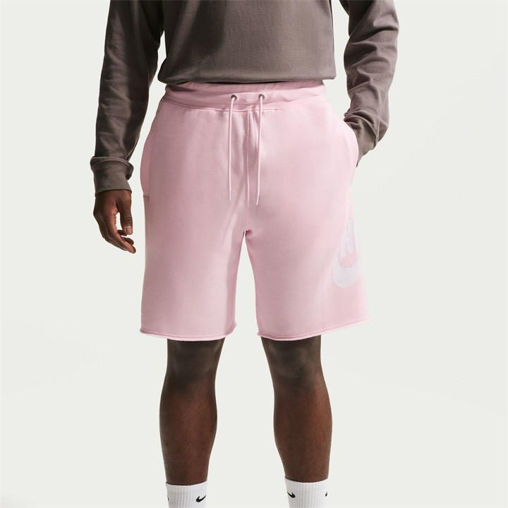 Nike Men's Pink Club Alum Jersey Jogger Shorts in Size 2XL, Sports Direct