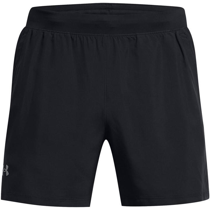 Under Armour Men' Black Ua Launch 5In Shorts in Size S, Sports Direct