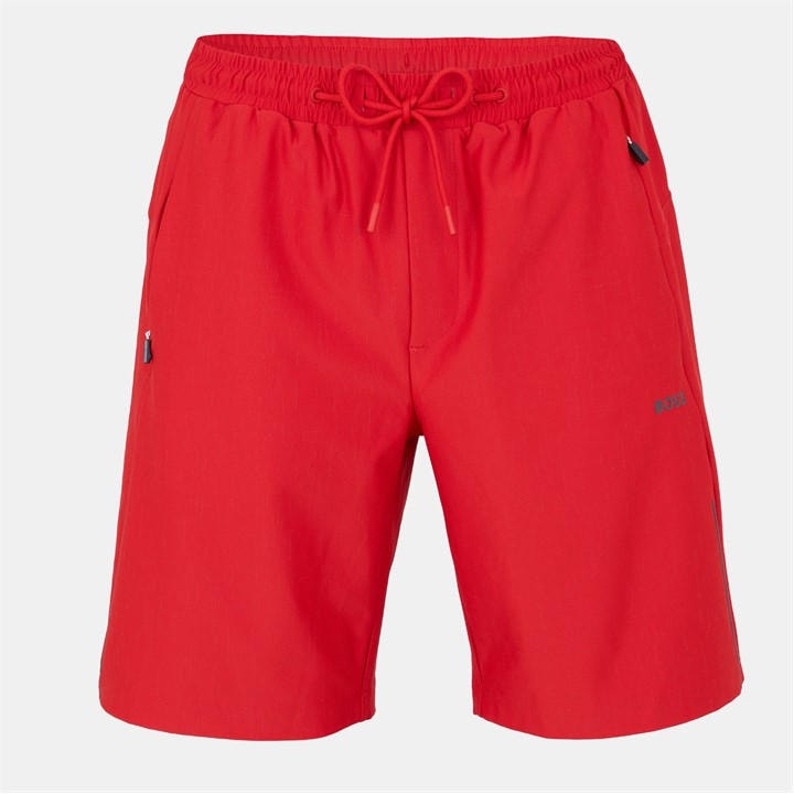 Boss Men' Red Hbg Hecon Performance Gym Shorts in Size S, Sports Direct