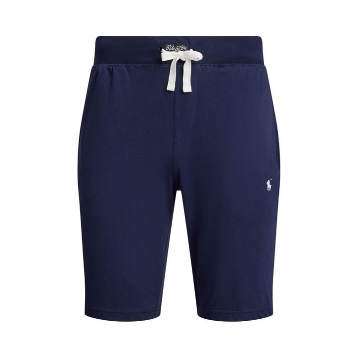 Polo Ralph Lauren Men's Blue Cotton Jersey Jogger Shorts in Size L, Sports Direct