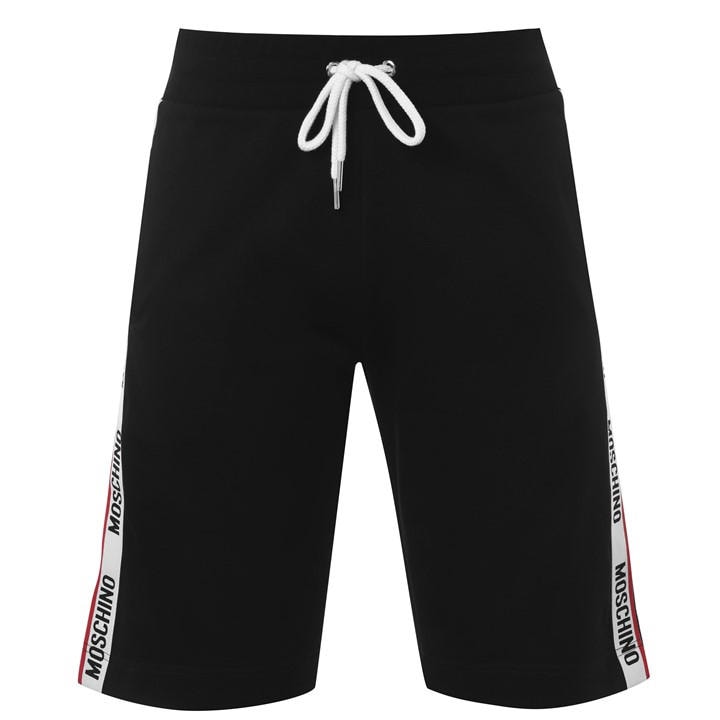 Moschino Men's Black Tape Shorts in Size M, Sports Direct