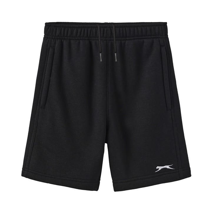 Slazenger Boys Black Fleece Short  in Size 9 - 10 Years, Sports Direct