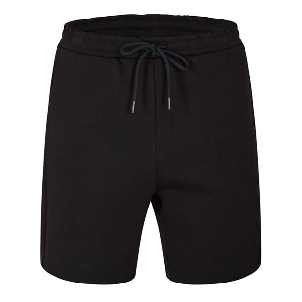 Black 001 - Boss - Mens BOSS GREEN Soft Fleece Drawstring Shorts