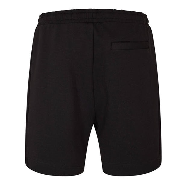 Black 001 - Boss - Mens BOSS GREEN Soft Fleece Drawstring Shorts