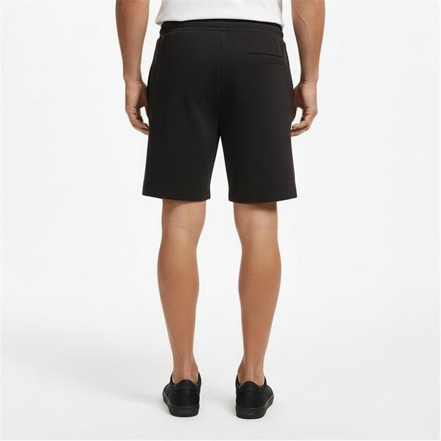 Black 001 - Boss - Mens BOSS GREEN Soft Fleece Drawstring Shorts