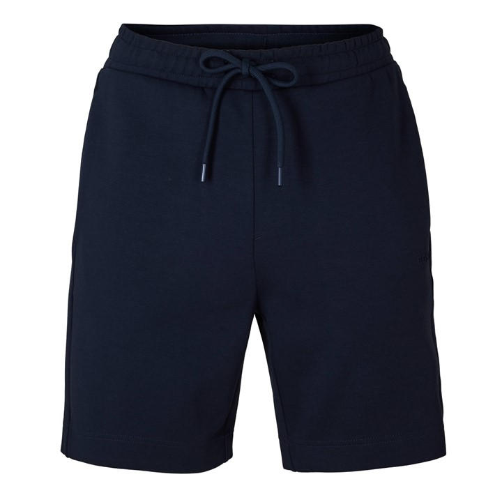 Boss Men's Blue Green Soft Fleece Drawstring Shorts in Size L, Sports Direct