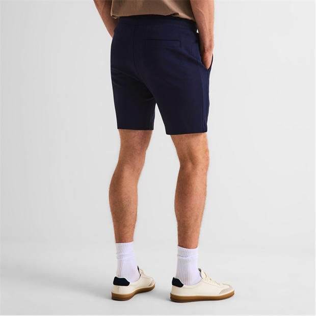 Navy 402 - Boss - Mens BOSS GREEN Soft Fleece Drawstring Shorts
