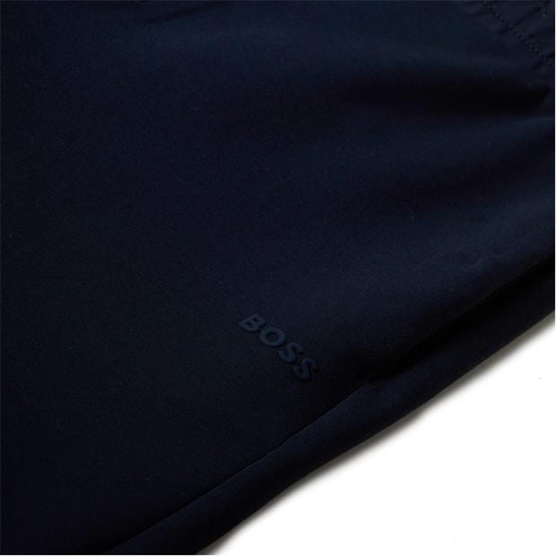 Navy 402 - Boss - Mens BOSS GREEN Soft Fleece Drawstring Shorts
