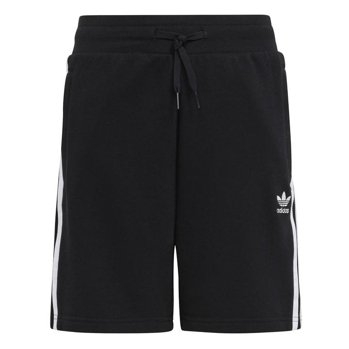 Adidas Originals  Kids Black Adidas Adicolor Shor in Size 7 - 8 Years, Sports Direct