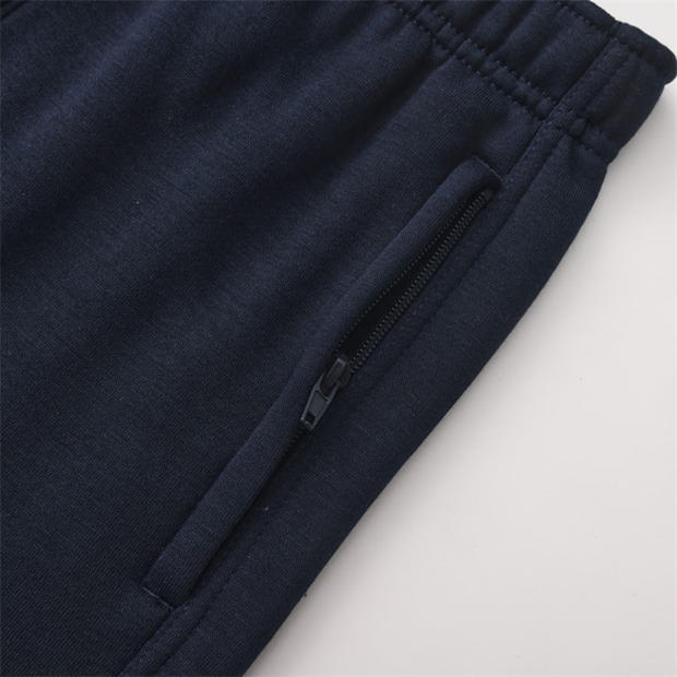 Navy - Slazenger - Kids Fleece Jogger Shorts
