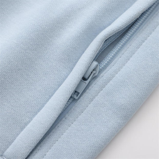 Light Blue - Slazenger - Kids Fleece Jogger Shorts