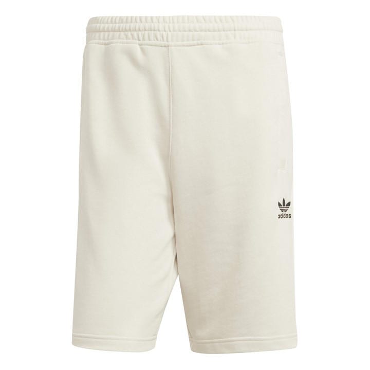 Adidas Originals Men's White Fleece Jogger Shorts in Size XS, Sports Direct