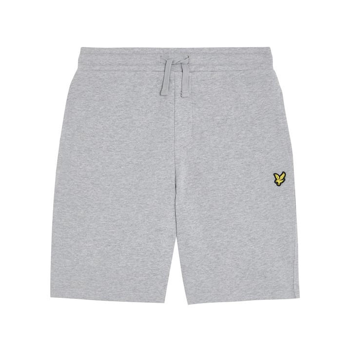 Lyle And Scott Boys Grey Kids' Fleece Jogger Shorts in Size 5 - 6 Years, Sports Direct
