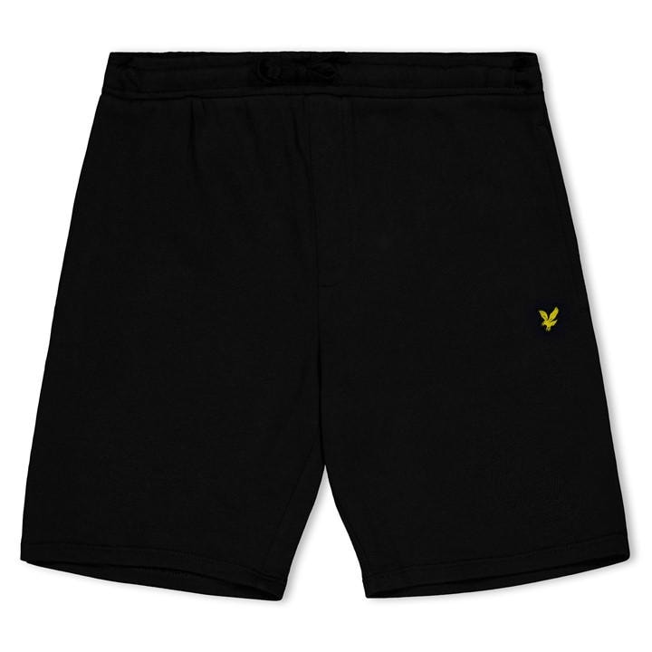Lyle And Scott Boys Blue Kids' Fleece Jogger Shorts, Sports Direct