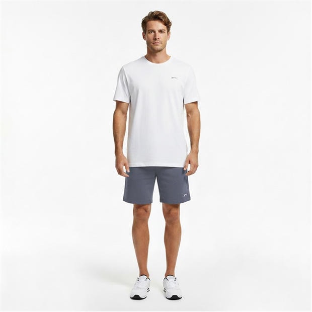 Slate Blue - Slazenger - Fleece Shorts Mens