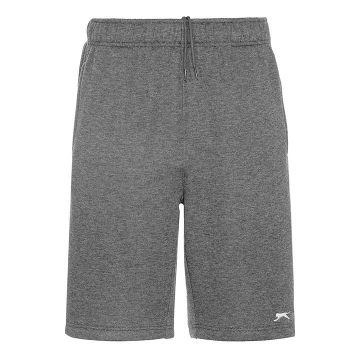 Slazenger Men's Black Fleece Shorts in Size M, Sports Direct