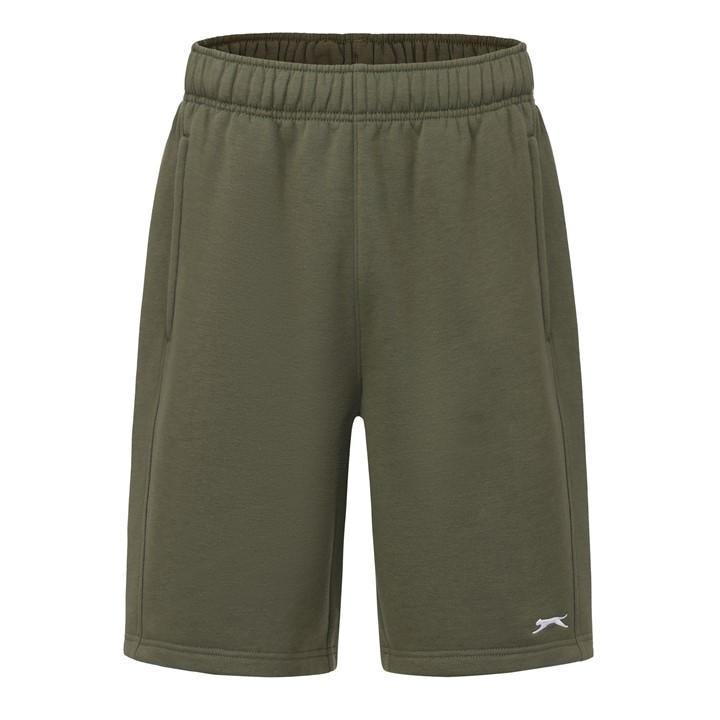 Slazenger Men's Green Fleece Shorts in Size 4XL, Sports Direct