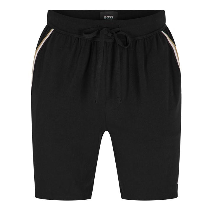Boss Men' Black Unique Relaxed Shorts in Size S, Sports Direct