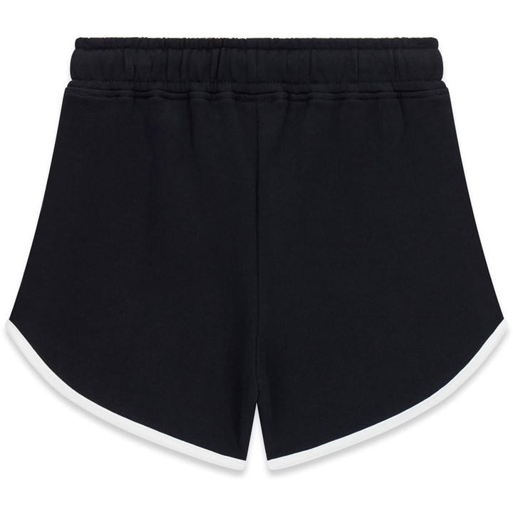 Guess Girls Black Kids' Fleece Jogger Shorts in Size 9 - 10 Years, Sports Direct