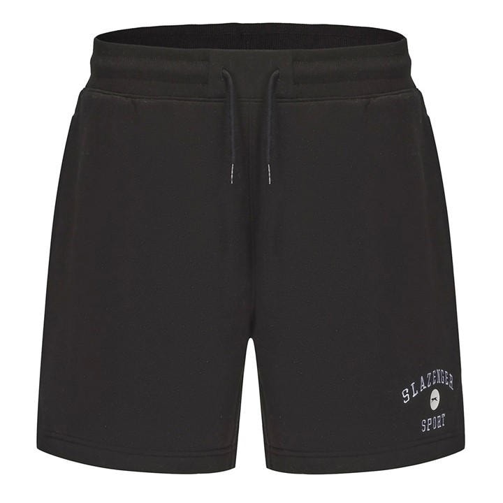 Slazenger Men's Black Fleece Large Logo Short in Size XL, Sports Direct